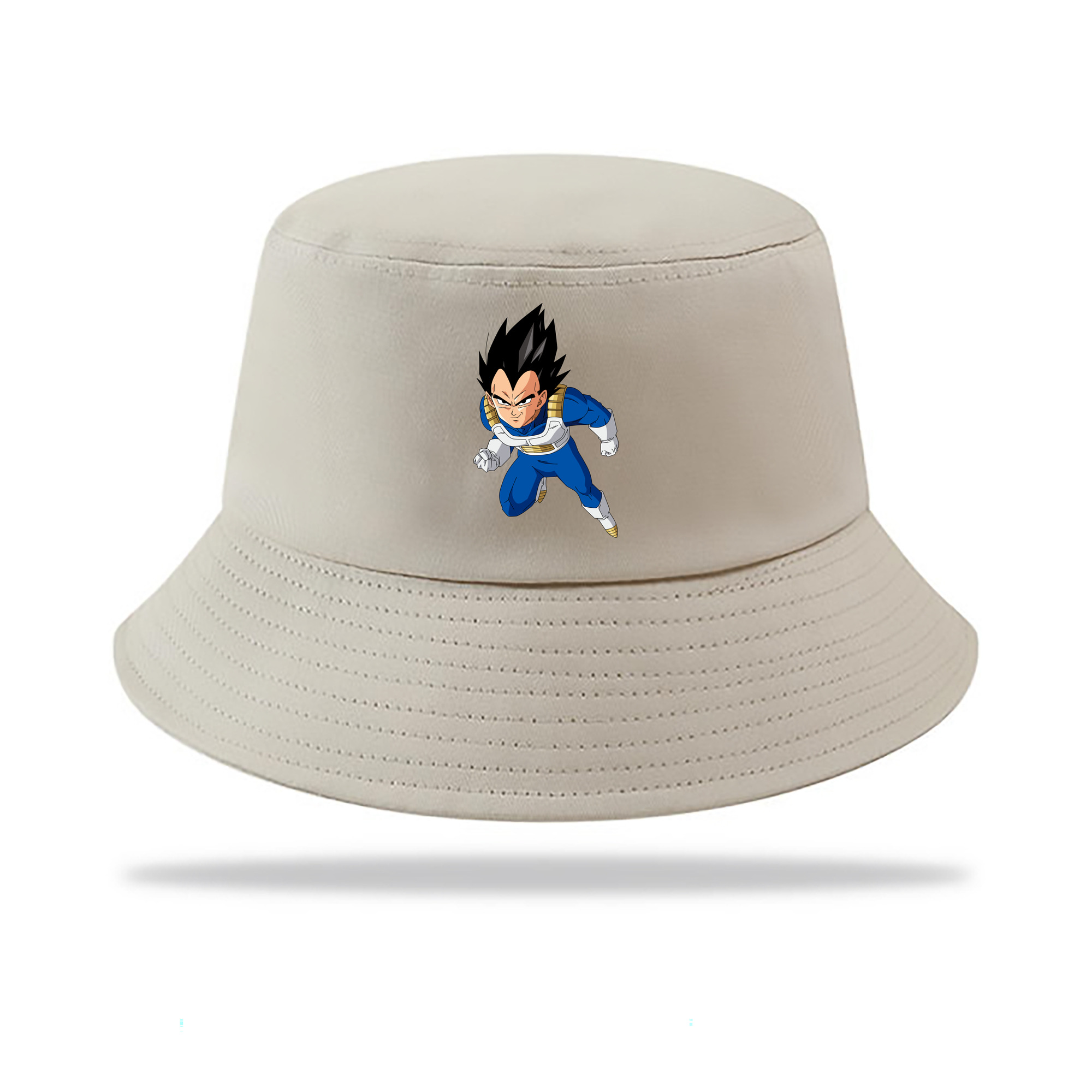 （画像用） ドラゴンボール ベジータ四世（Bejīta Yonsei）DRAGON BALL Vegeta IV アウトドア日除けバケットハット